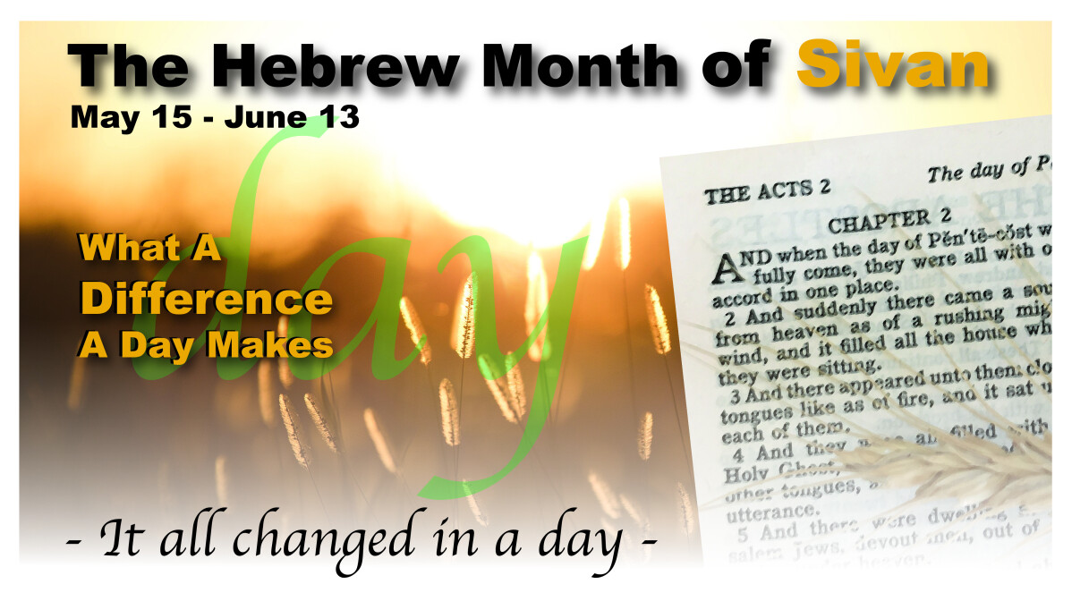 The Hebrew Month of Sivan Destiny Ministries KS